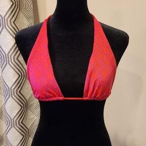 Vintage VS red Bikini triangle top